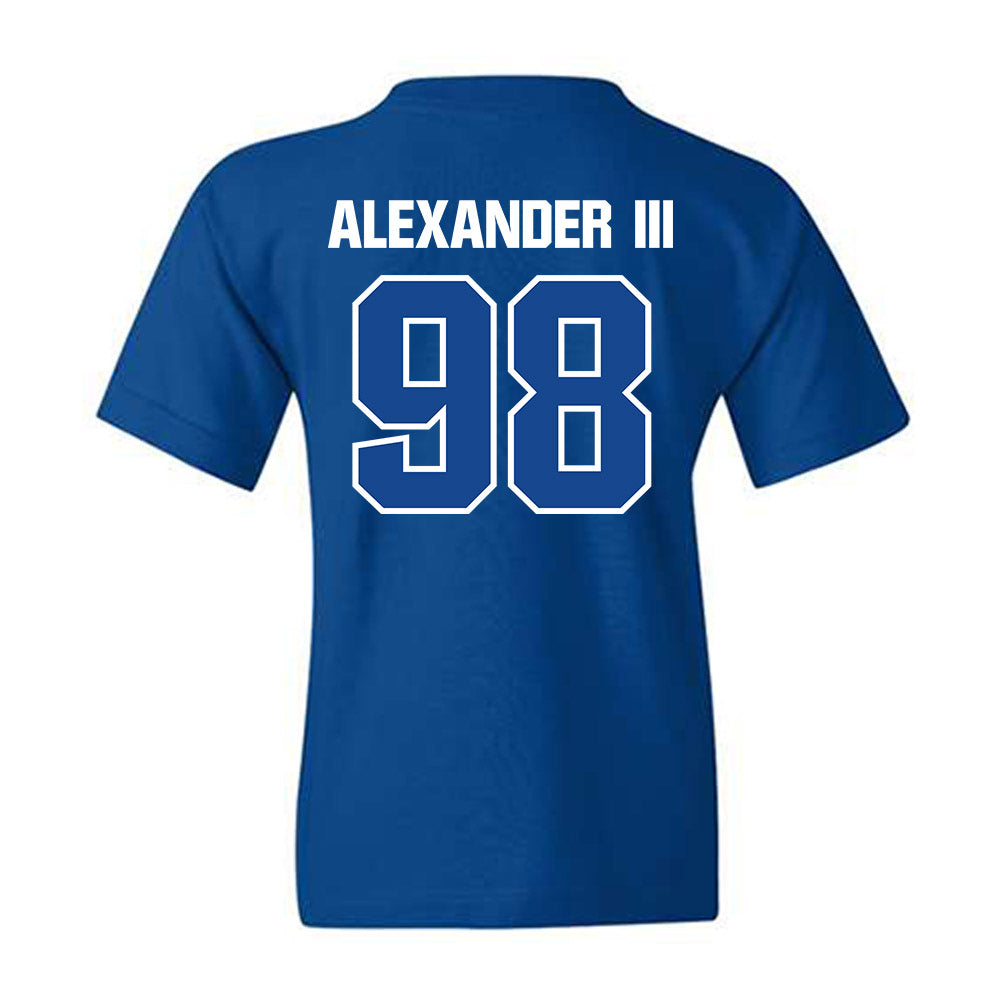 Hampton - NCAA Football : Willis Alexander III - Classic Shersey Youth T-Shirt-1