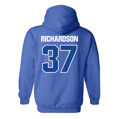 Hampton - NCAA Football : Kevin Richardson - Classic Shersey Hooded Sweatshirt-1