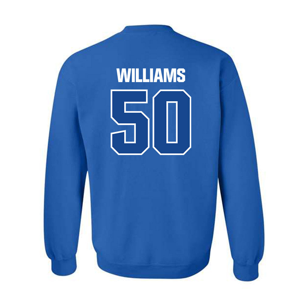 Hampton - NCAA Football : John Williams - Classic Shersey Crewneck Sweatshirt-1