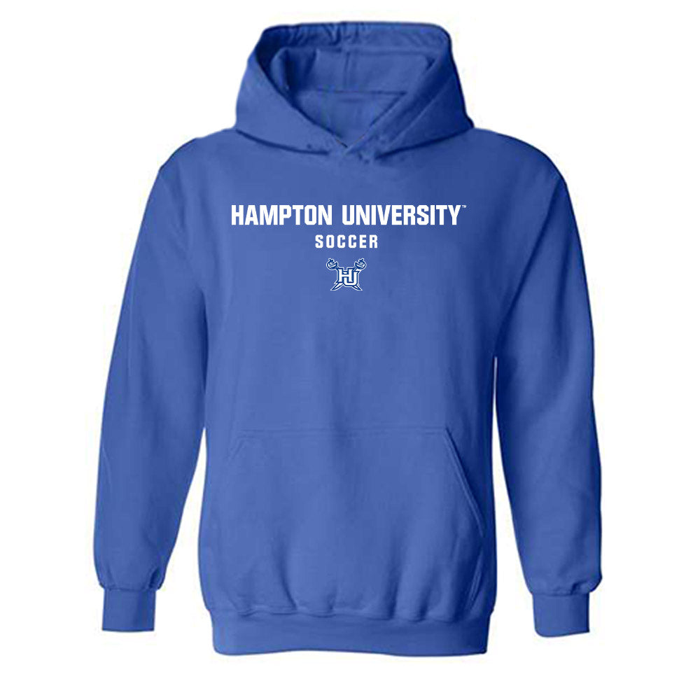Hampton - NCAA Women's Soccer : Taryn Goodwin - Classic Shersey Hooded Sweatshirt-0