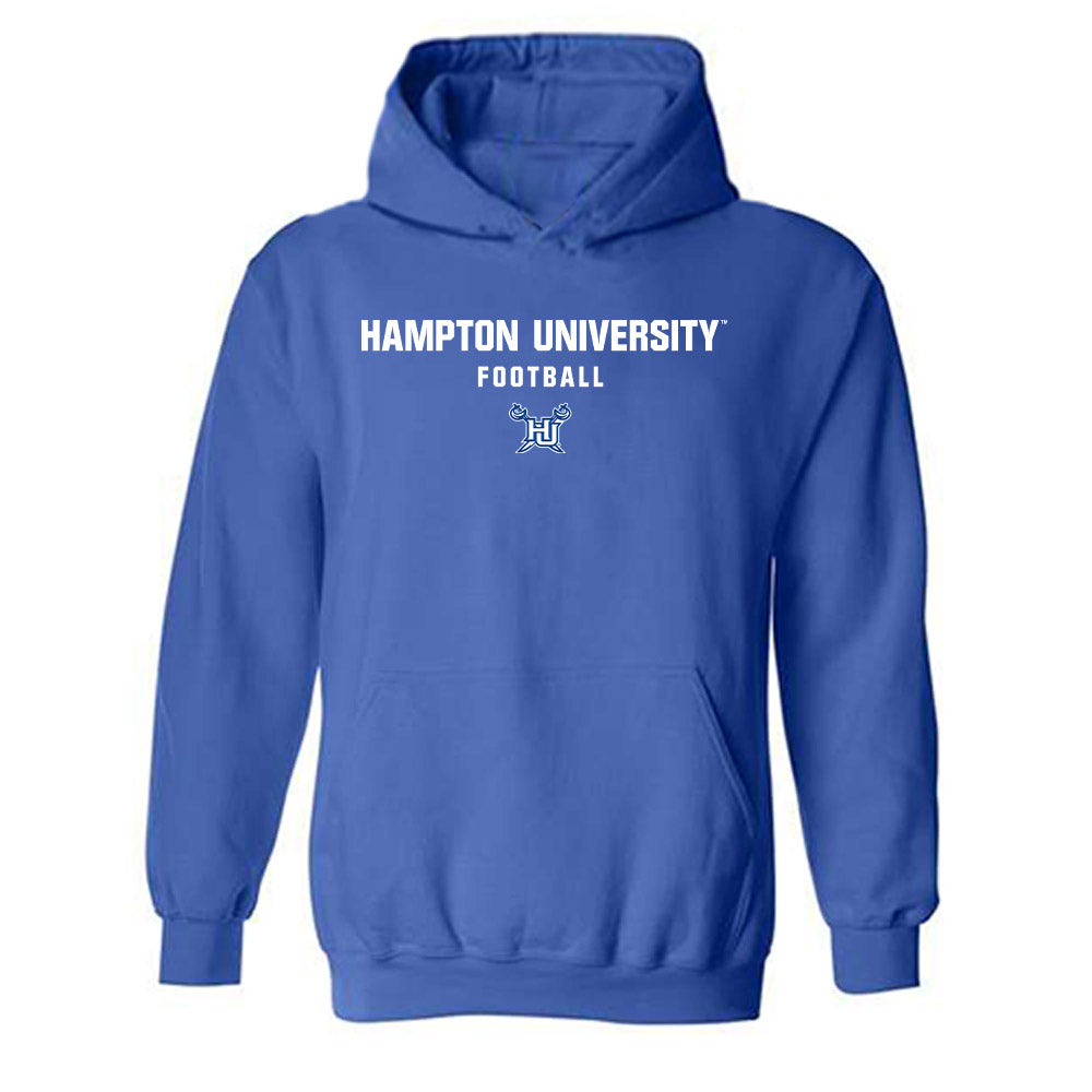 Hampton - NCAA Football : JaSean Lindsey - Classic Shersey Hooded Sweatshirt-0
