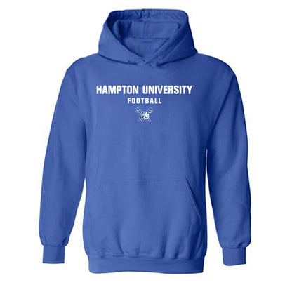 Hampton - NCAA Football : JaSean Lindsey - Classic Shersey Hooded Sweatshirt-0