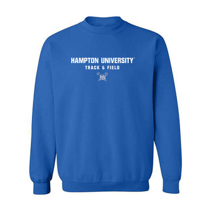 Hampton - NCAA Men's Track & Field : Garth Naar - Classic Shersey Crewneck Sweatshirt-0