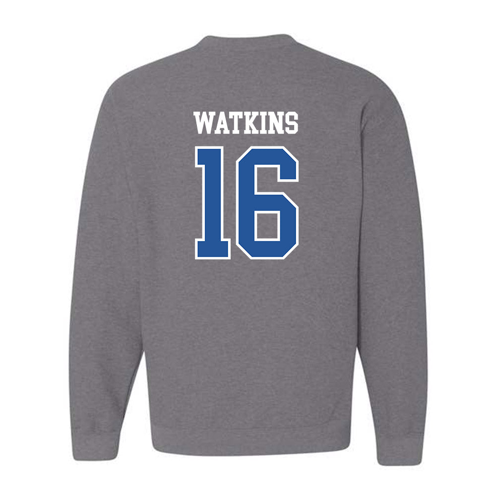 Hampton - NCAA Football : Jordan Watkins - Classic Shersey Crewneck Sweatshirt-1
