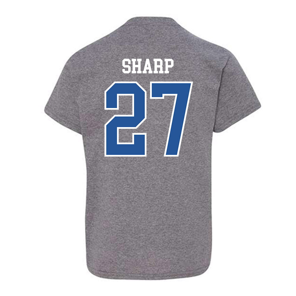 Hampton - NCAA Football : Larrell Sharp - Classic Shersey Youth T-Shirt-1