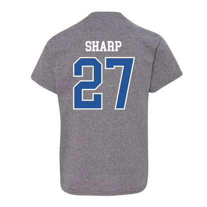 Hampton - NCAA Football : Larrell Sharp - Classic Shersey Youth T-Shirt-1