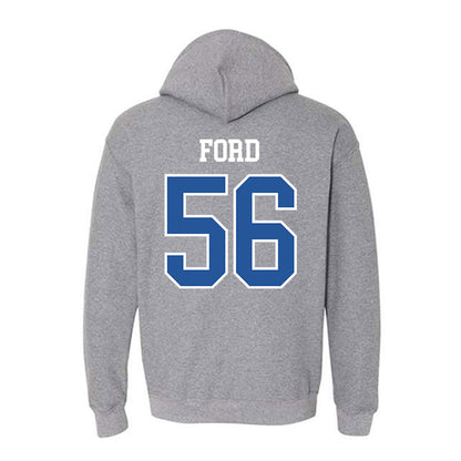 Hampton - NCAA Football : Jackson Ford - Classic Shersey Hooded Sweatshirt-1