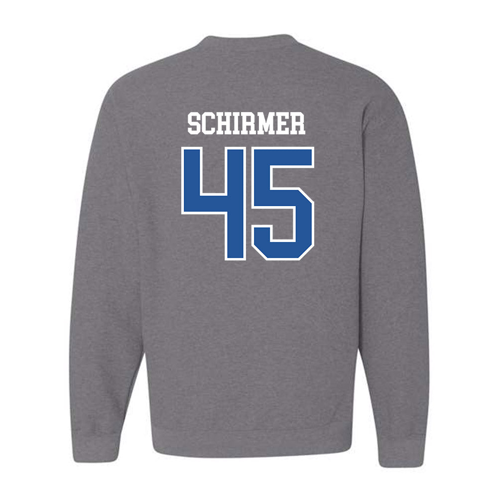 Hampton - NCAA Football : Matthew Schirmer - Classic Shersey Crewneck Sweatshirt-1