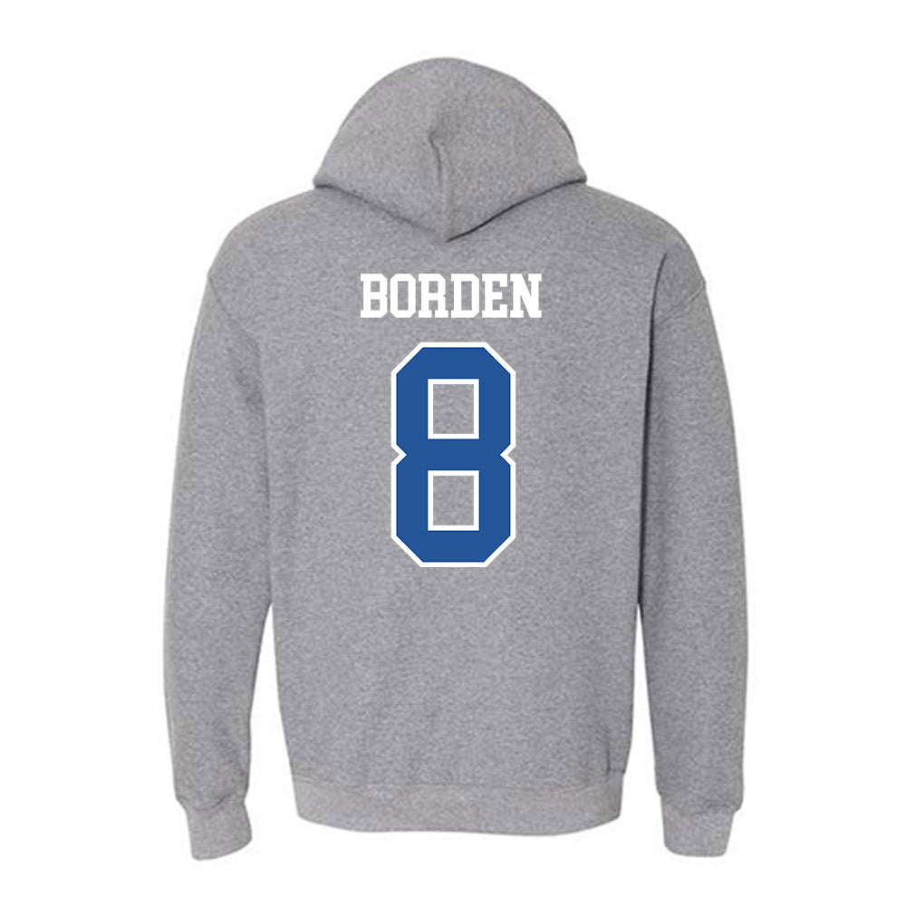 Hampton - NCAA Football : Dedrick Borden - Classic Shersey Hooded Sweatshirt-1