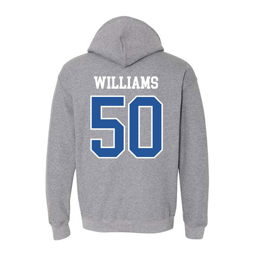 Hampton - NCAA Football : John Williams - Classic Shersey Hooded Sweatshirt-1