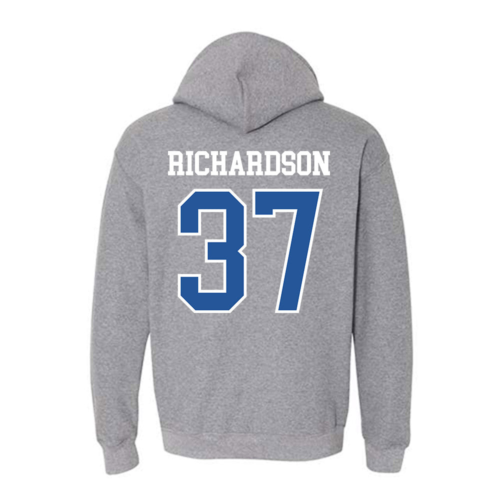Hampton - NCAA Football : Kevin Richardson - Classic Shersey Hooded Sweatshirt-1