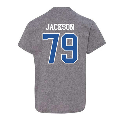 Hampton - NCAA Football : Collen Jackson - Classic Shersey Youth T-Shirt-1