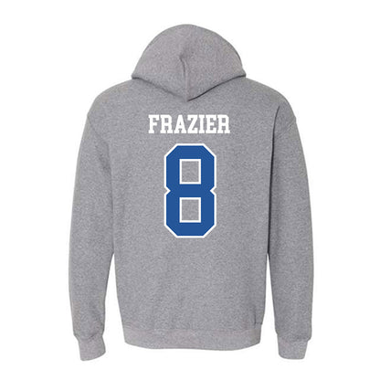 Hampton - NCAA Men's Basketball : Maximus Frazier - Classic Shersey Hooded Sweatshirt-1