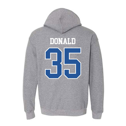 Hampton - NCAA Football : Kam Donald - Classic Shersey Hooded Sweatshirt-1
