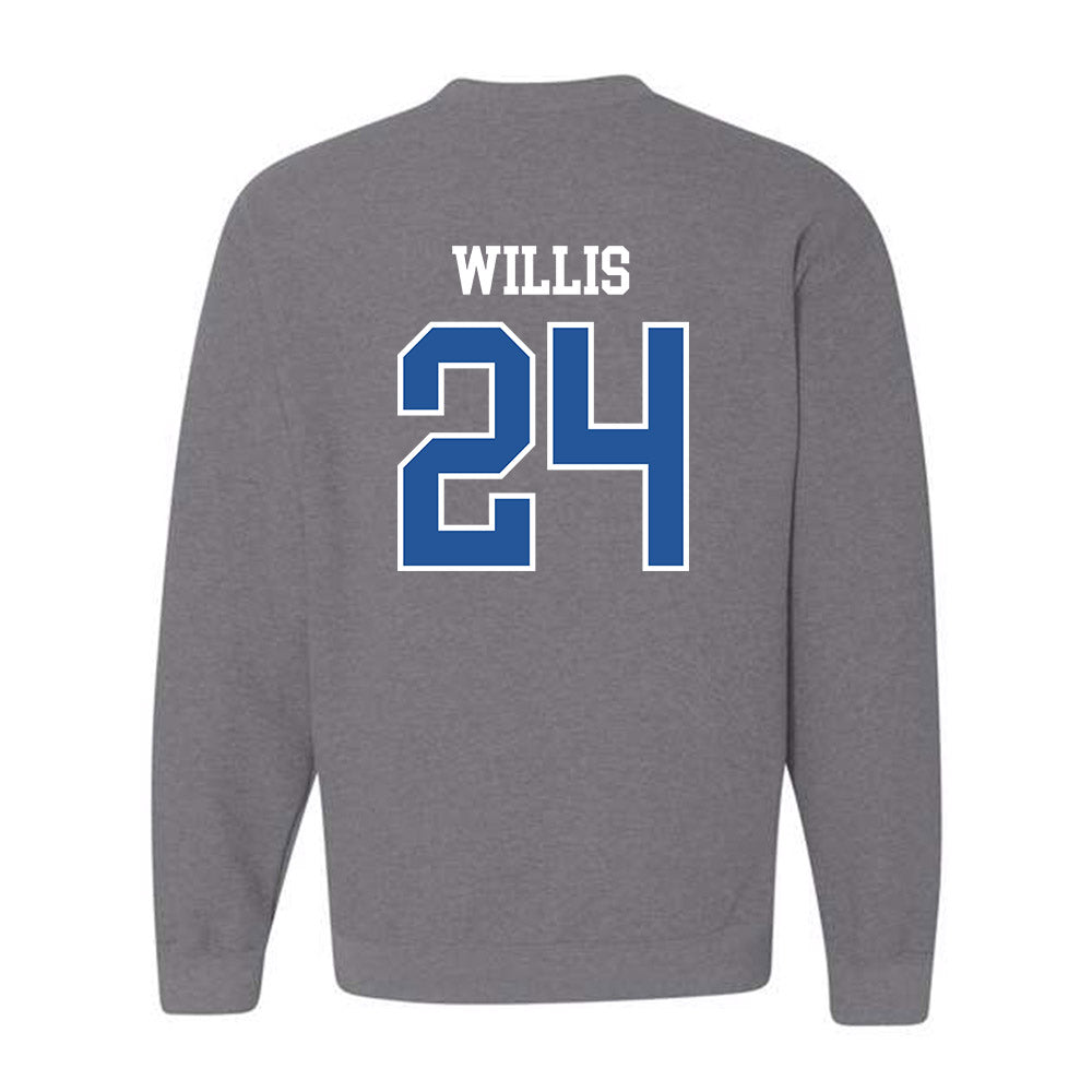 Hampton - NCAA Football : Marqwae Willis - Classic Shersey Crewneck Sweatshirt-1