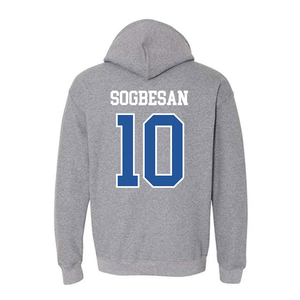 Hampton - NCAA Football : Korede Sogbesan - Classic Shersey Hooded Sweatshirt-1