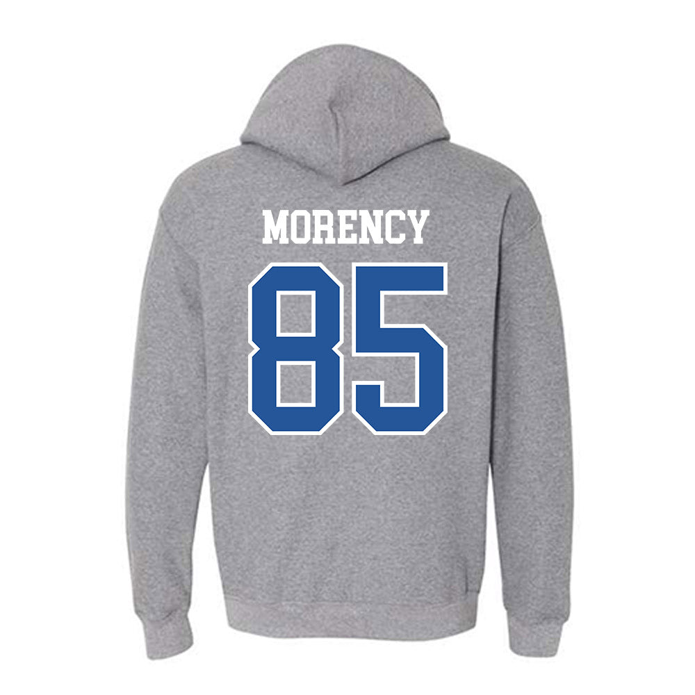 Hampton - NCAA Football : Jode Morency - Classic Shersey Hooded Sweatshirt-1