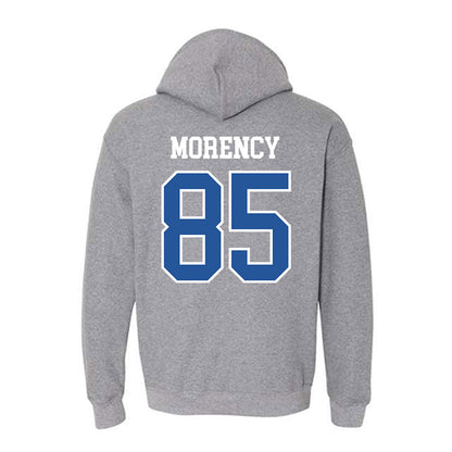 Hampton - NCAA Football : Jode Morency - Classic Shersey Hooded Sweatshirt-1
