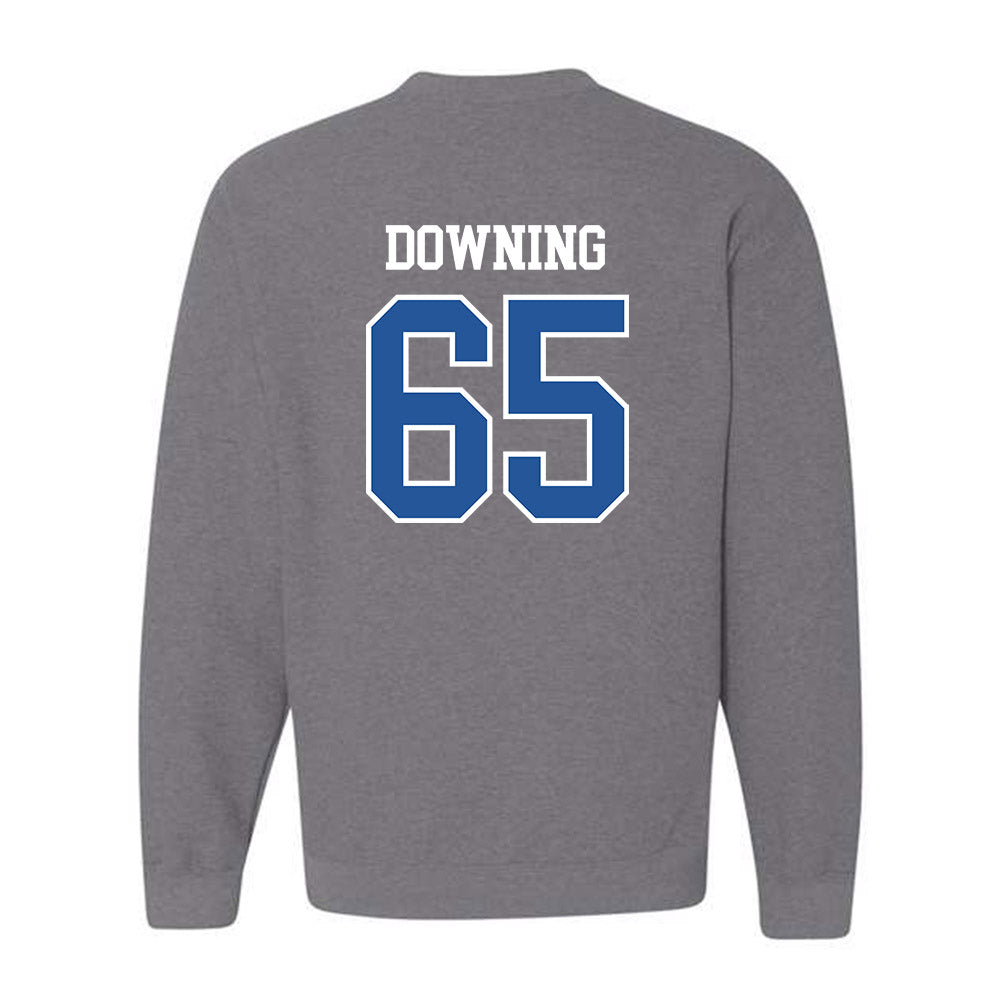 Hampton - NCAA Football : Josiah Downing - Classic Shersey Crewneck Sweatshirt-1