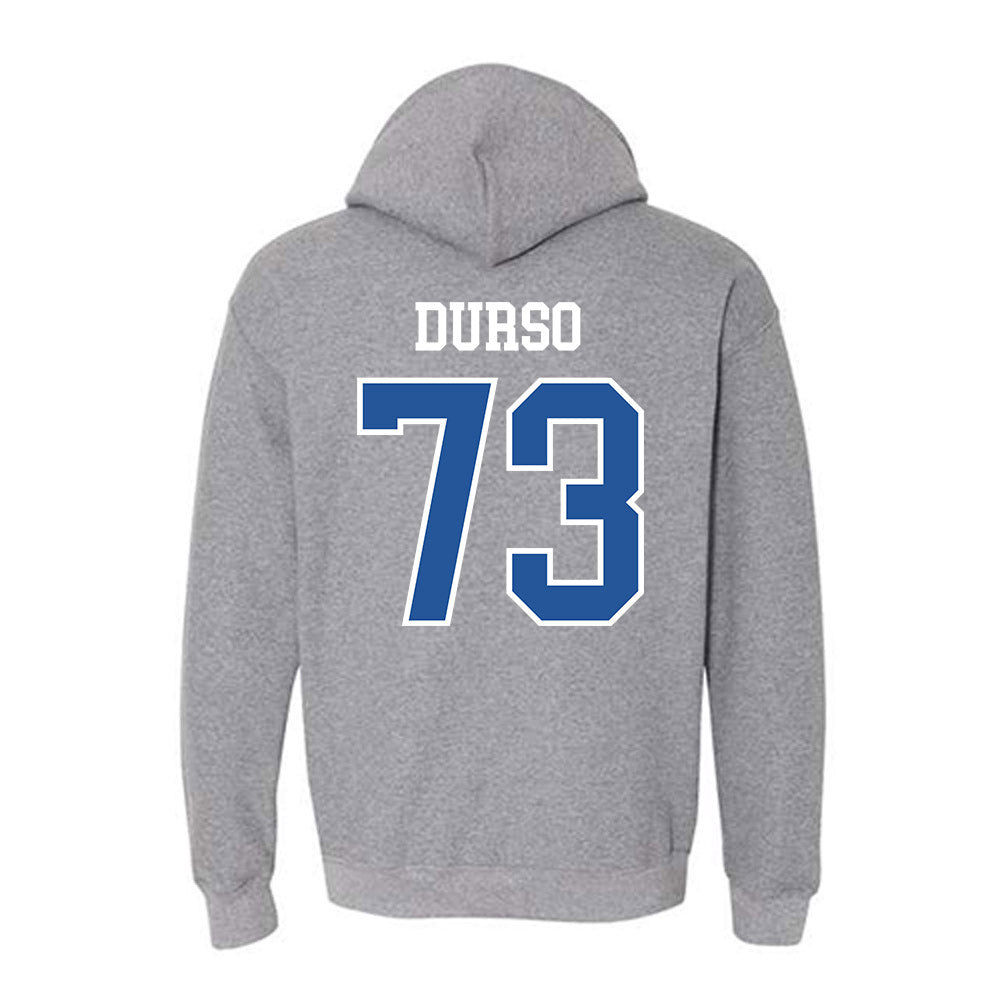 Hampton - NCAA Football : Emery DUrso - Classic Shersey Hooded Sweatshirt-1