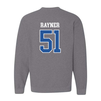 Hampton - NCAA Football : Jordan Rayner - Classic Shersey Crewneck Sweatshirt-1