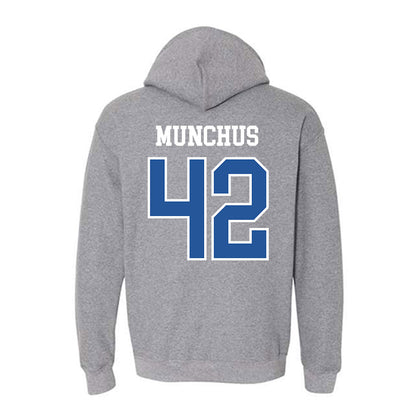 Hampton - NCAA Men's Lacrosse : Dylan Munchus - Classic Shersey Hooded Sweatshirt-1
