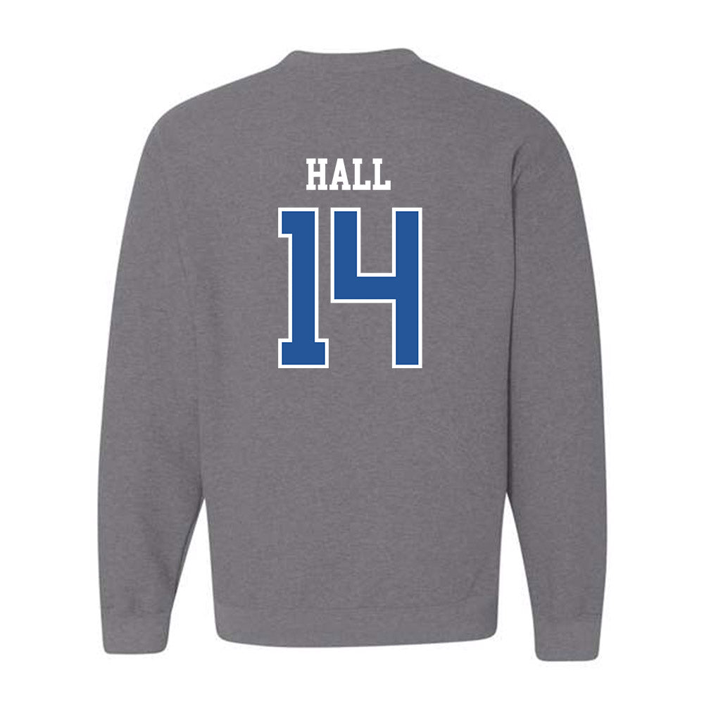 Hampton - NCAA Football : Breshun Hall - Classic Shersey Crewneck Sweatshirt-1