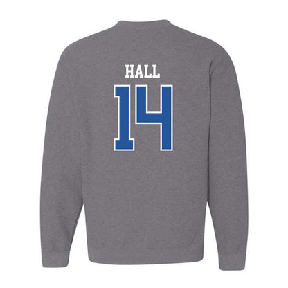 Hampton - NCAA Football : Breshun Hall - Classic Shersey Crewneck Sweatshirt-1