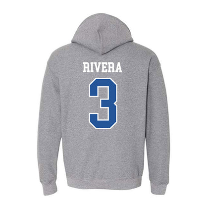 Hampton - NCAA Women's Basketball : Nilah Rivera - Classic Shersey Hooded Sweatshirt-1