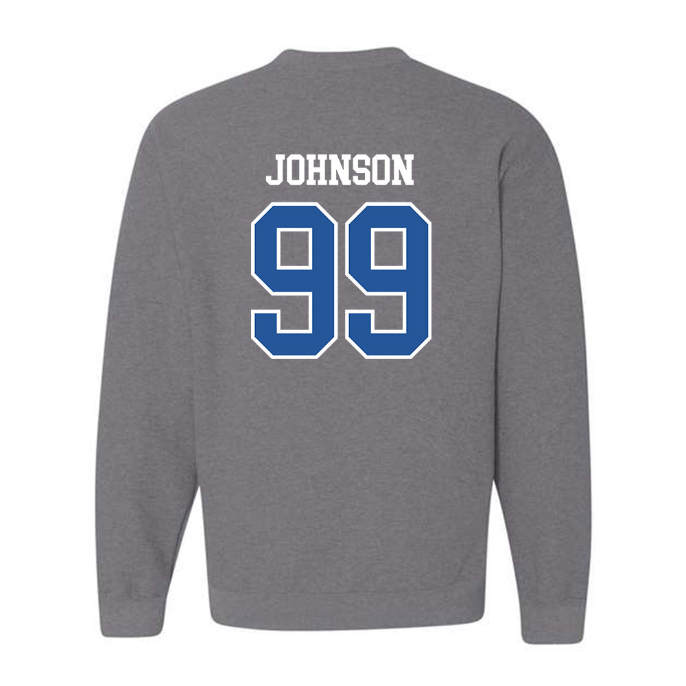 Hampton - NCAA Football : Javen Johnson - Classic Shersey Crewneck Sweatshirt-1