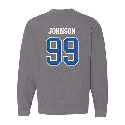 Hampton - NCAA Football : Javen Johnson - Classic Shersey Crewneck Sweatshirt-1