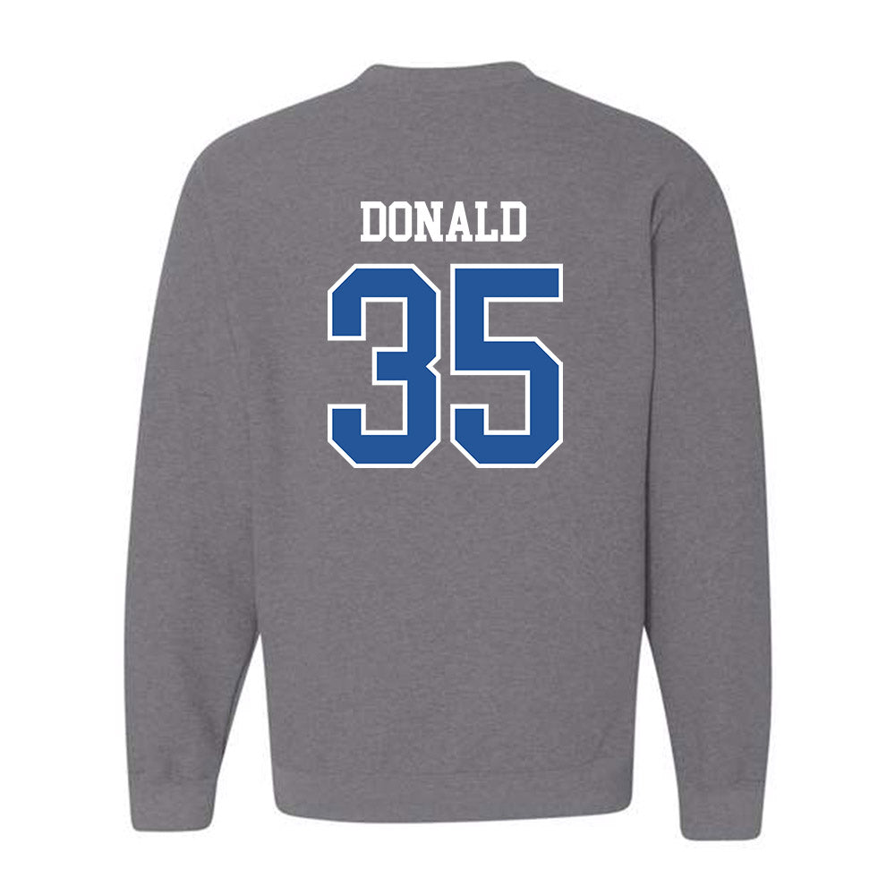 Hampton - NCAA Football : Kam Donald - Classic Shersey Crewneck Sweatshirt-1
