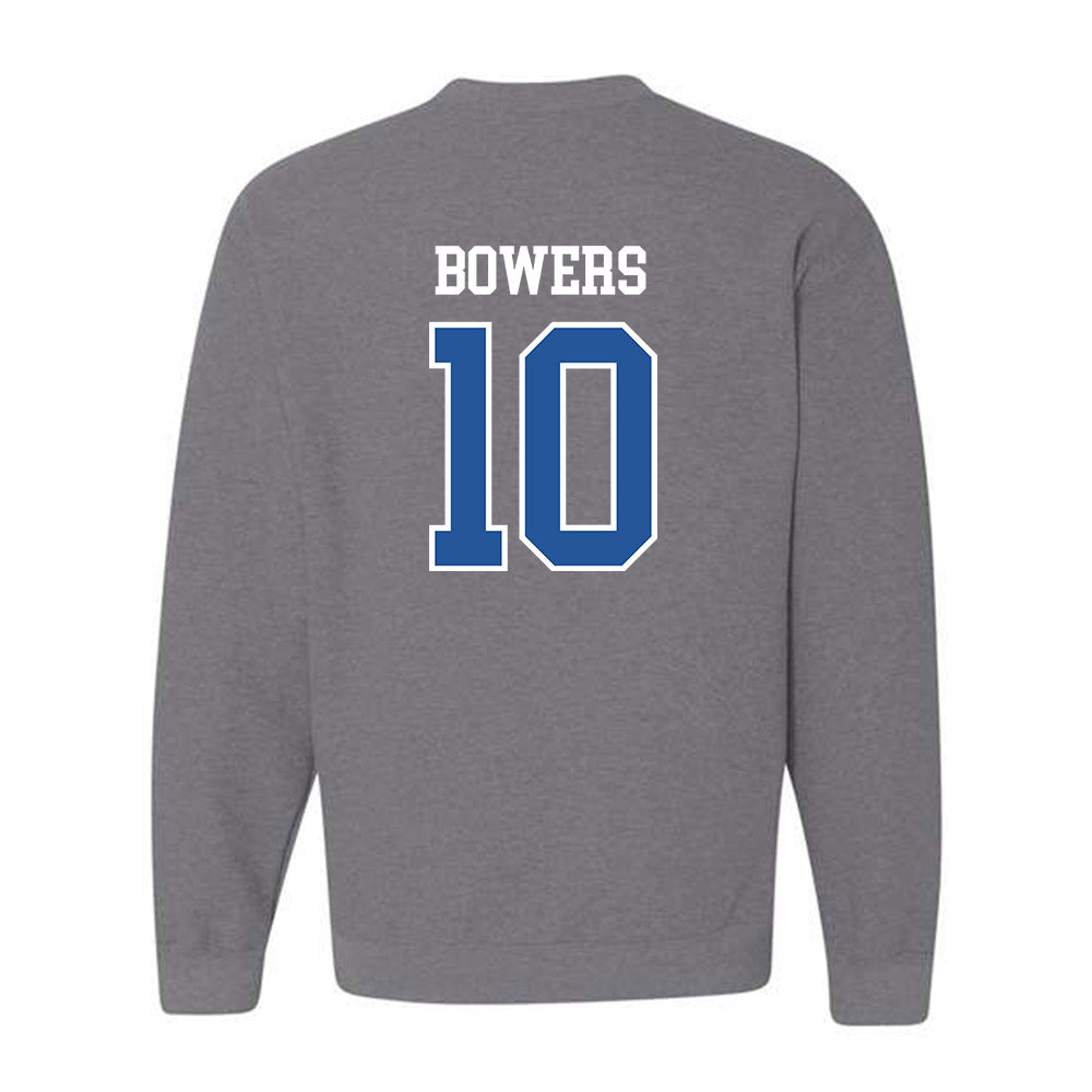 Hampton - NCAA Women's Basketball : Jeniya Bowers - Classic Shersey Crewneck Sweatshirt-1