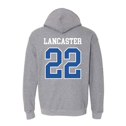Hampton - NCAA Men's Lacrosse : Miles Lancaster - Classic Shersey Hooded Sweatshirt-1