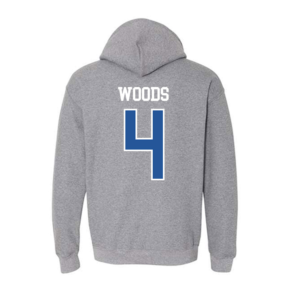 Hampton - NCAA Football : Jalen Woods - Classic Shersey Hooded Sweatshirt-1