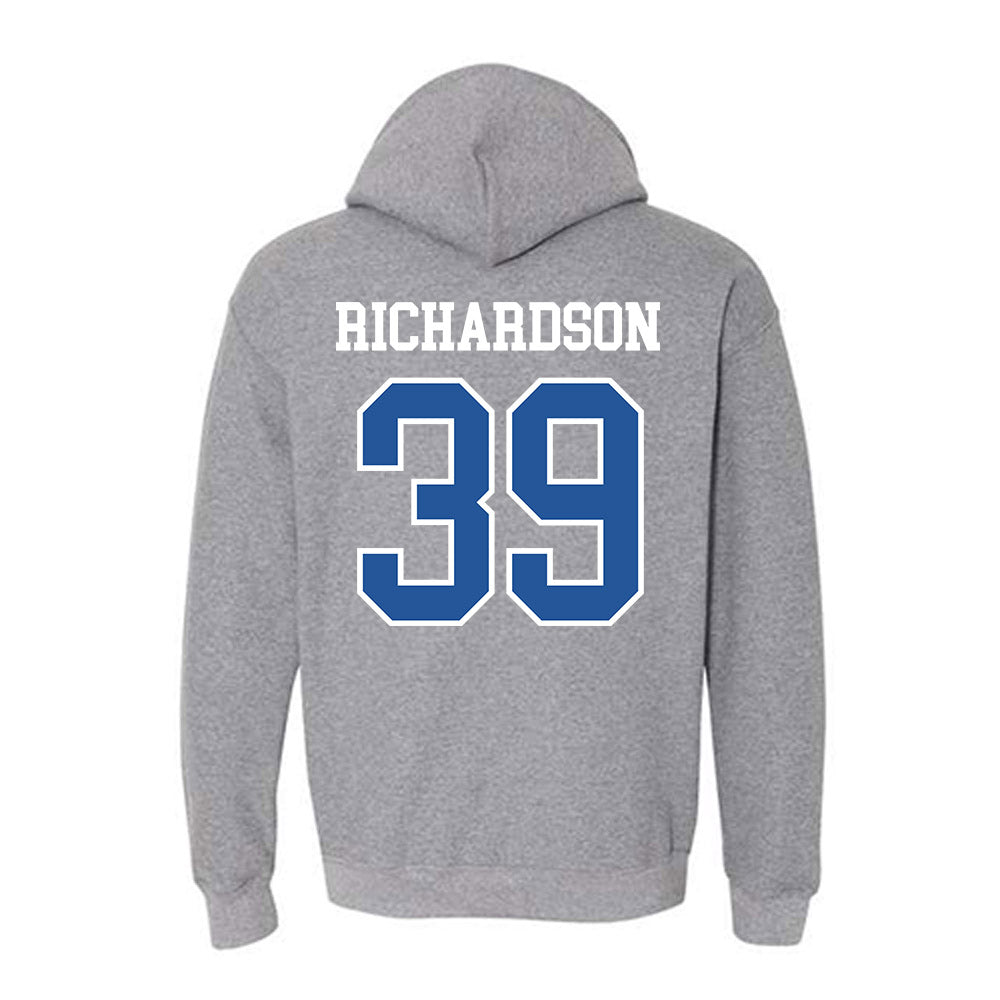 Hampton - NCAA Football : Kevin Richardson - Classic Shersey Hooded Sweatshirt-1