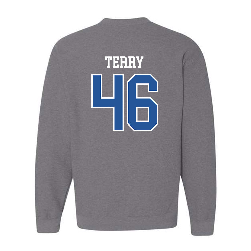 Hampton - NCAA Football : Derien Terry - Classic Shersey Crewneck Sweatshirt-1