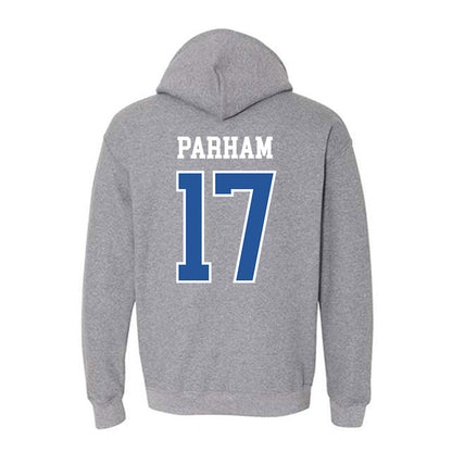 Hampton - NCAA Men's Lacrosse : Owen Parham - Classic Shersey Hooded Sweatshirt-1