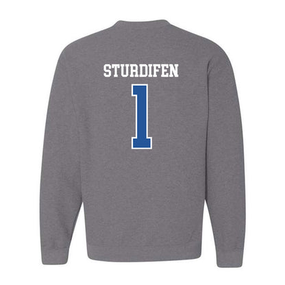 Hampton - NCAA Football : Cam Sturdifen - Classic Shersey Crewneck Sweatshirt-1
