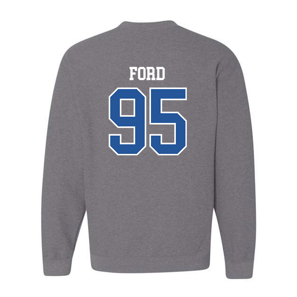 Hampton - NCAA Football : Jackson Ford - Classic Shersey Crewneck Sweatshirt-1