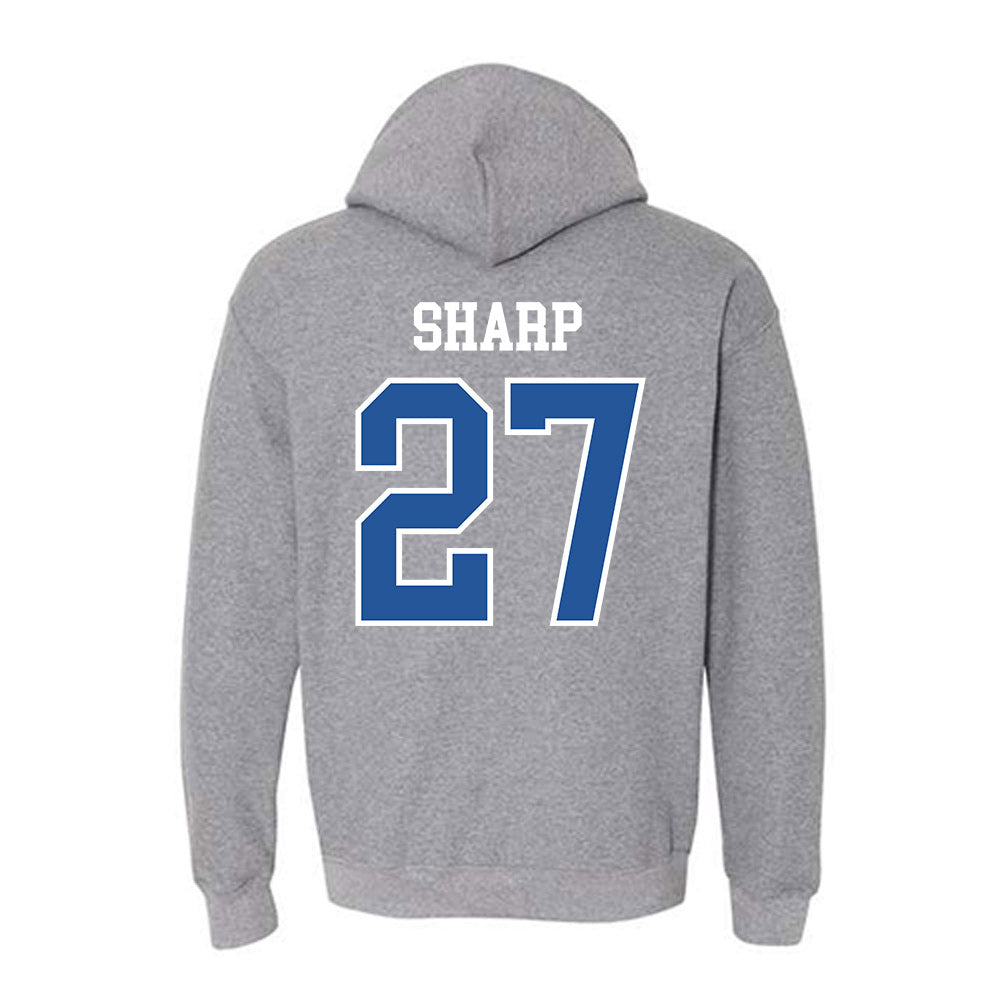 Hampton - NCAA Football : Larrell Sharp - Classic Shersey Hooded Sweatshirt-1