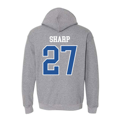 Hampton - NCAA Football : Larrell Sharp - Classic Shersey Hooded Sweatshirt-1