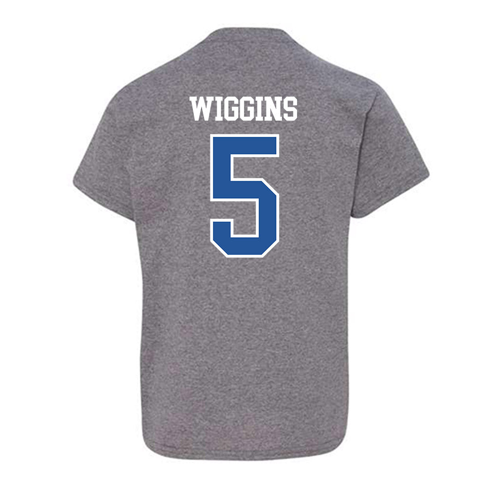 Hampton - NCAA Women's Basketball : Diamond Wiggins - Classic Shersey Youth T-Shirt-1