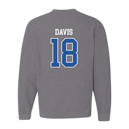 Hampton - NCAA Football : Iman Davis - Classic Shersey Crewneck Sweatshirt-1