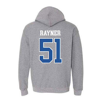 Hampton - NCAA Football : Jordan Rayner - Classic Shersey Hooded Sweatshirt-1