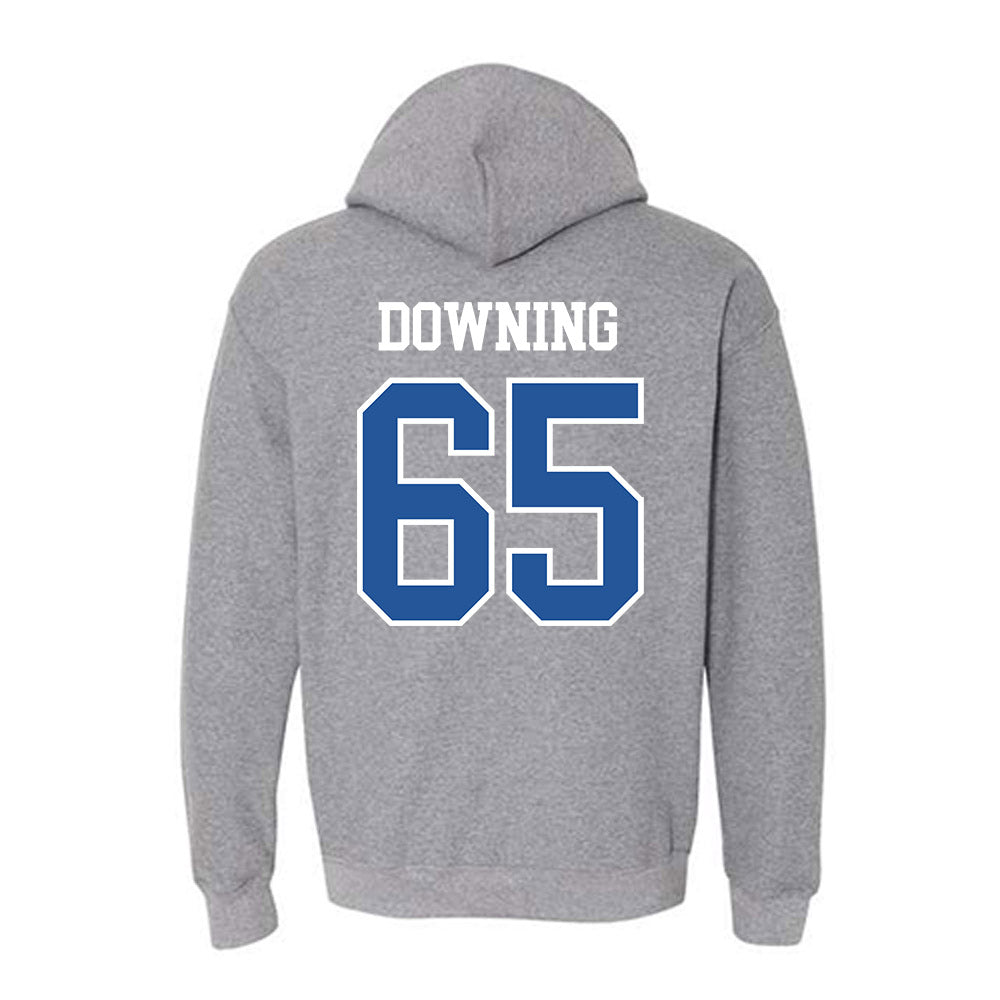 Hampton - NCAA Football : Josiah Downing - Classic Shersey Hooded Sweatshirt-1
