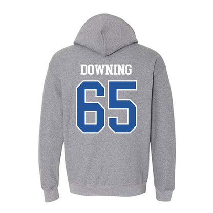 Hampton - NCAA Football : Josiah Downing - Classic Shersey Hooded Sweatshirt-1