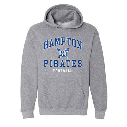 Hampton - NCAA Football : Collen Jackson - Classic Shersey Hooded Sweatshirt-0