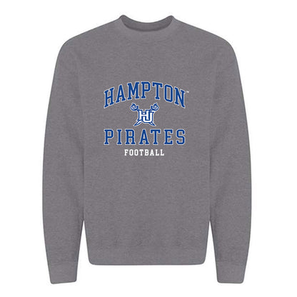 Hampton - NCAA Football : Jaysaun Coggins - Classic Shersey Crewneck Sweatshirt-0