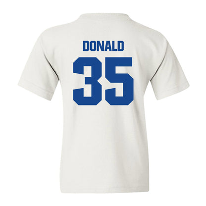 Hampton - NCAA Football : Kam Donald - Classic Shersey Youth T-Shirt-1